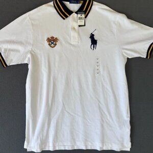 NWT Polo Ralph Lauren Big Pony‎ and Crest Men’s Polo Shirt Size XLT